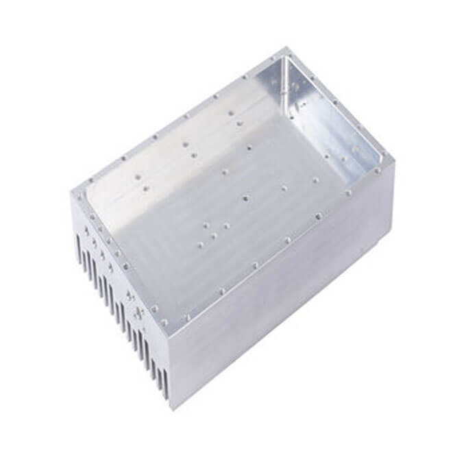 high precision silver anodized machined parts